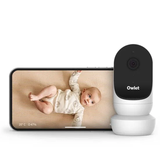 Owlet Monitor Duo Bundle (Smart Sock 3   Cam 2) - Sleepy Sage (Sage Cam)