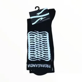 Propaganda Sock Ribs 722 01 black one size