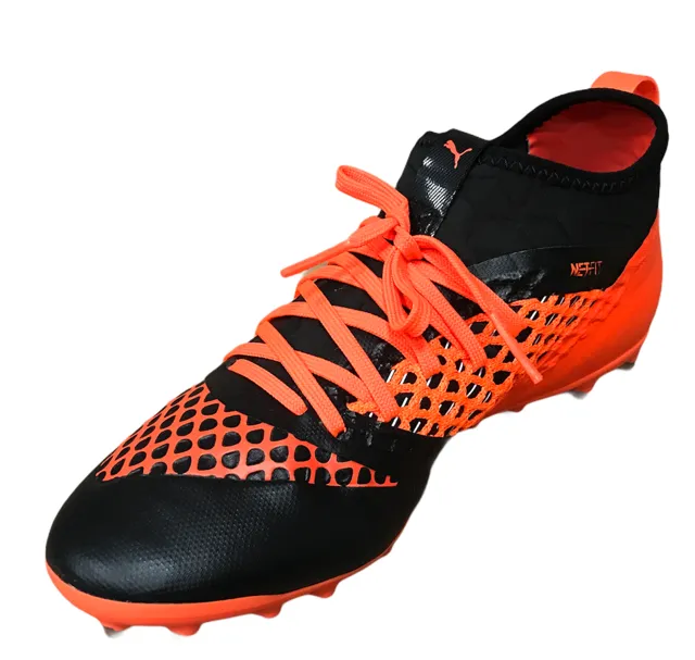 Puma men's football boot Future 2.3 Netfit MG 104833 02 black orange