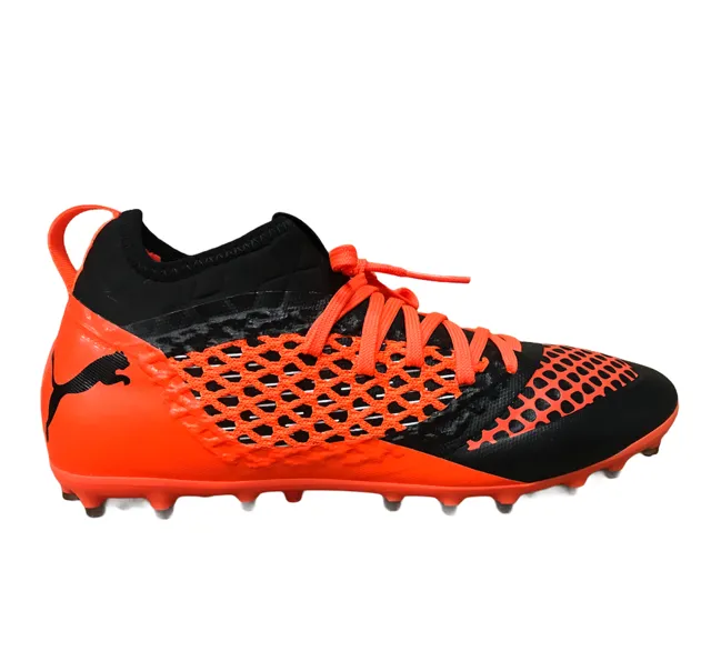 Puma men's football boot Future 2.3 Netfit MG 104833 02 black orange