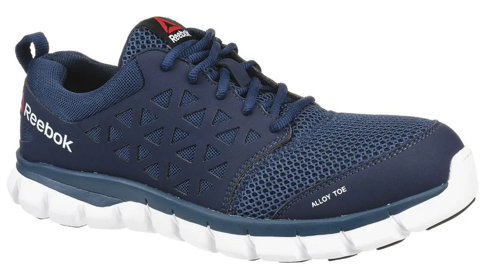 'Reebok' Men's Sublite Cushion ESD SR Alloy Toe - Navy