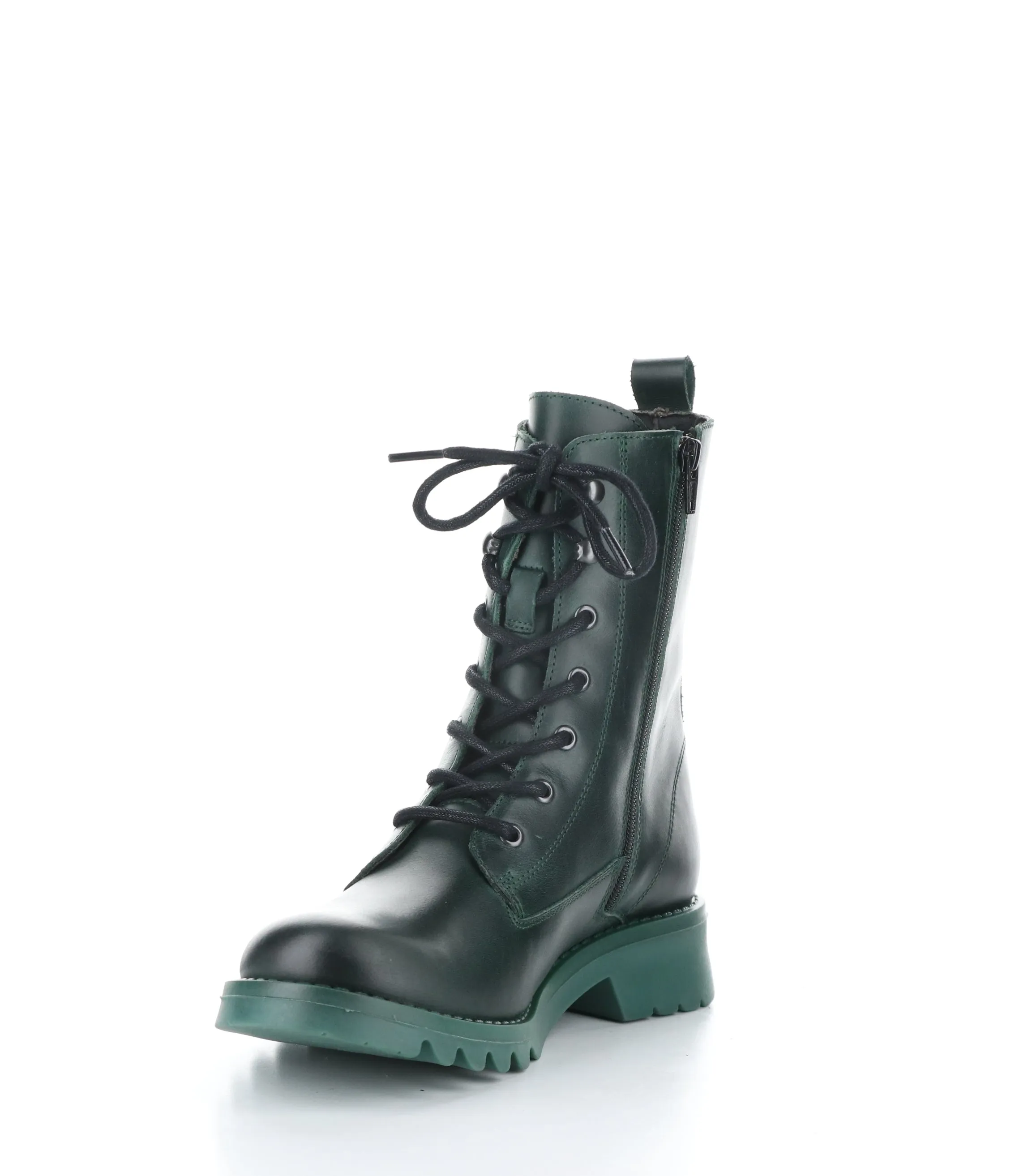 REID893FLY 002 PETROL Lace-up Boots