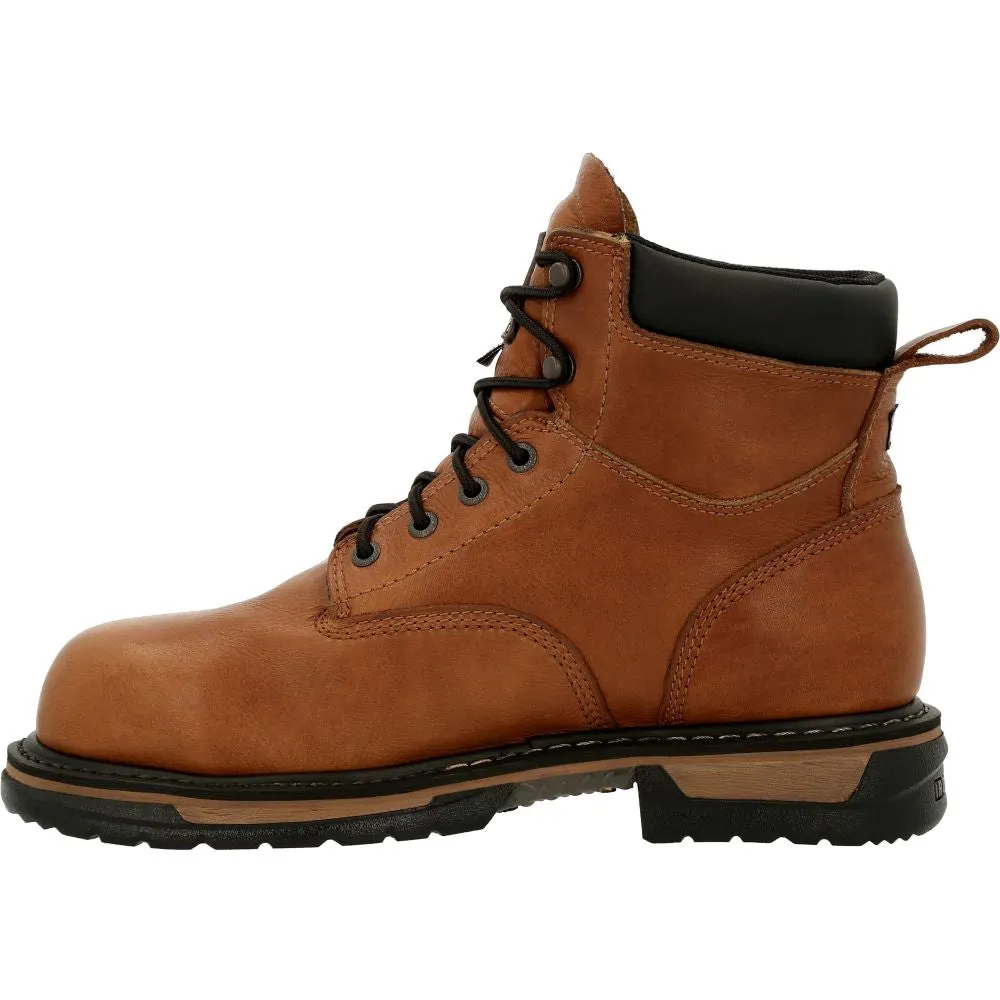 'Rocky' Men's 6" IronClad EH WP Steel Toe - Brown