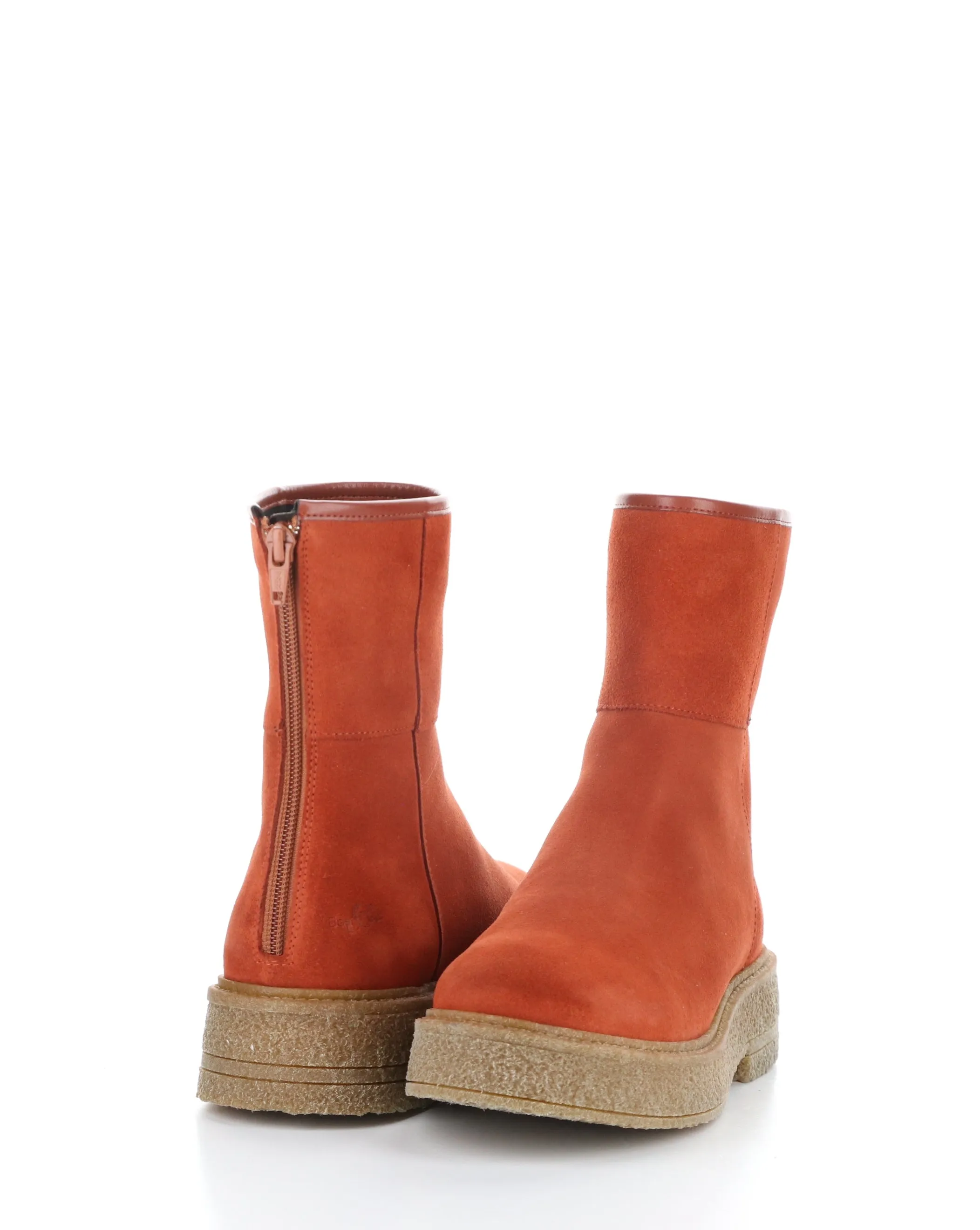 SAMMY TERRACOTTA Round Toe Boots