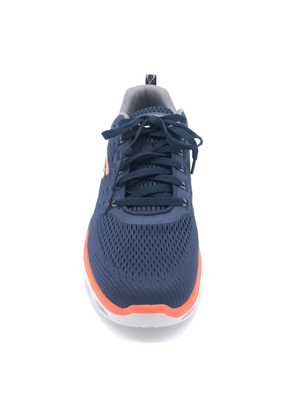 'Skechers' Men's Glide-Step Sport New Appeal - Navy / Orange