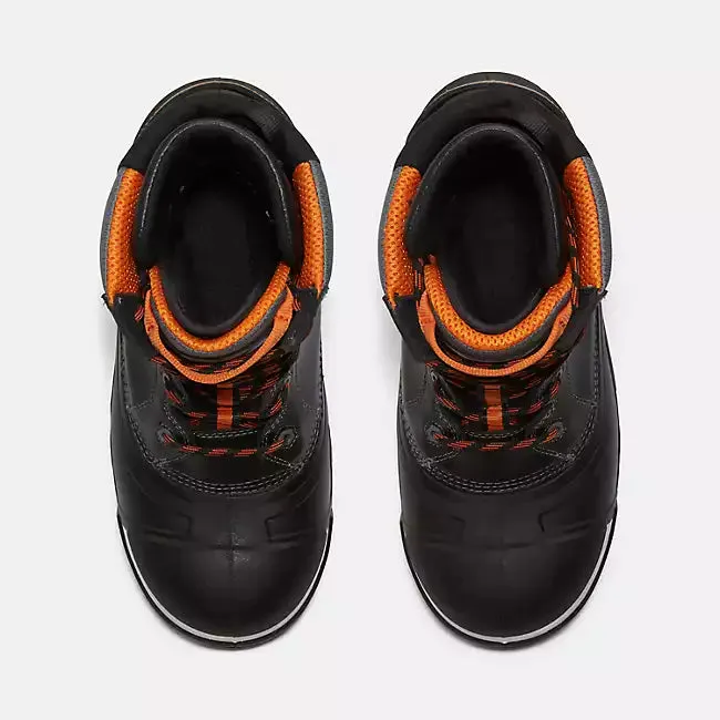 'Timberland Pro' Men's 10 Pac Max Insulated EH WP Comp Toe - Black / Orange