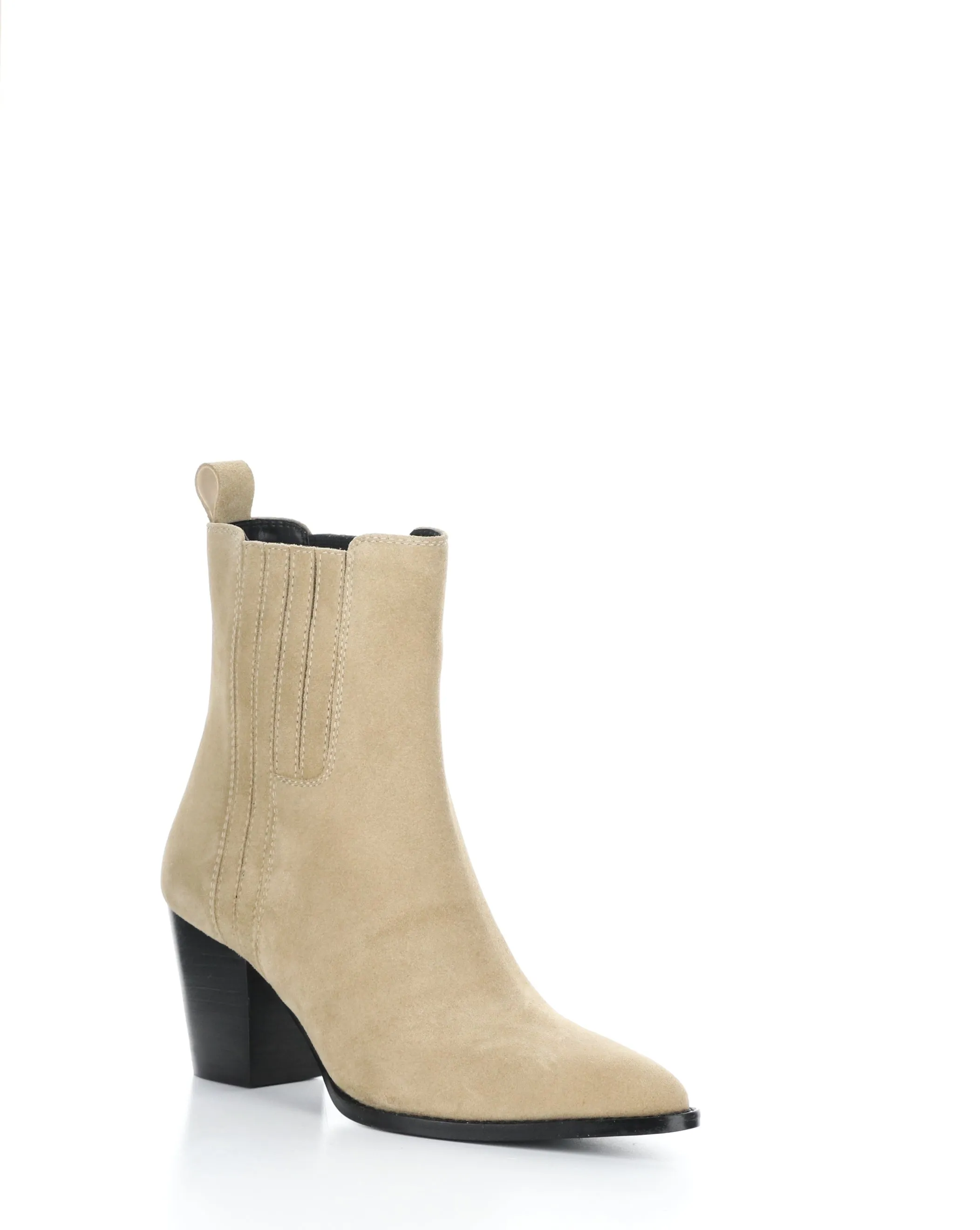 TRULY BEIGE Pointed Toe Boots