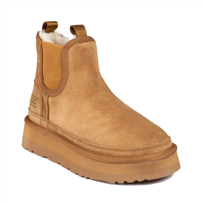 UGG Addison Chelsea Platform Boots