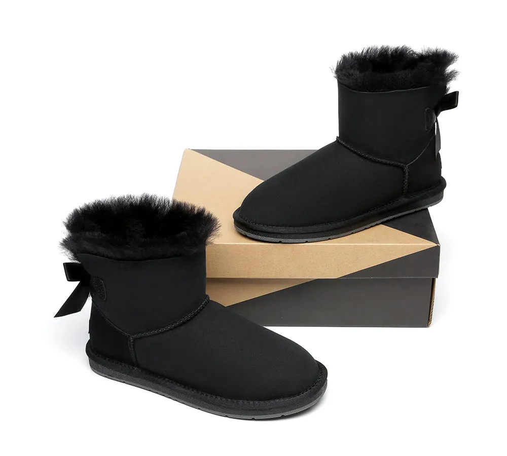 UGG Australian Shepherd Single Back Bow Women Mini Ugg Boots