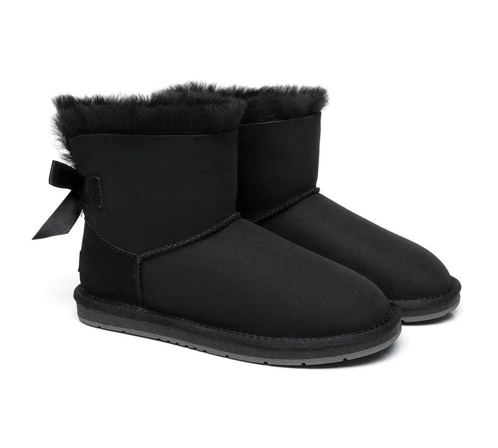 UGG Australian Shepherd Single Back Bow Women Mini Ugg Boots