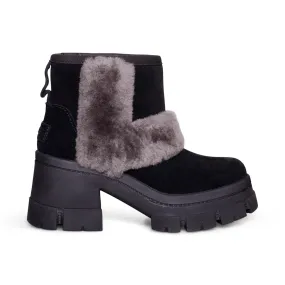 UGG Brooklyn Sunburst Black Boots - Women's