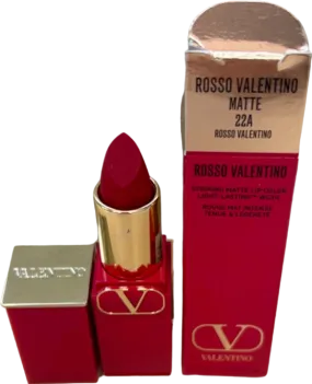 Valentino Striking Matte Lip Color Rosso Valentino 22A