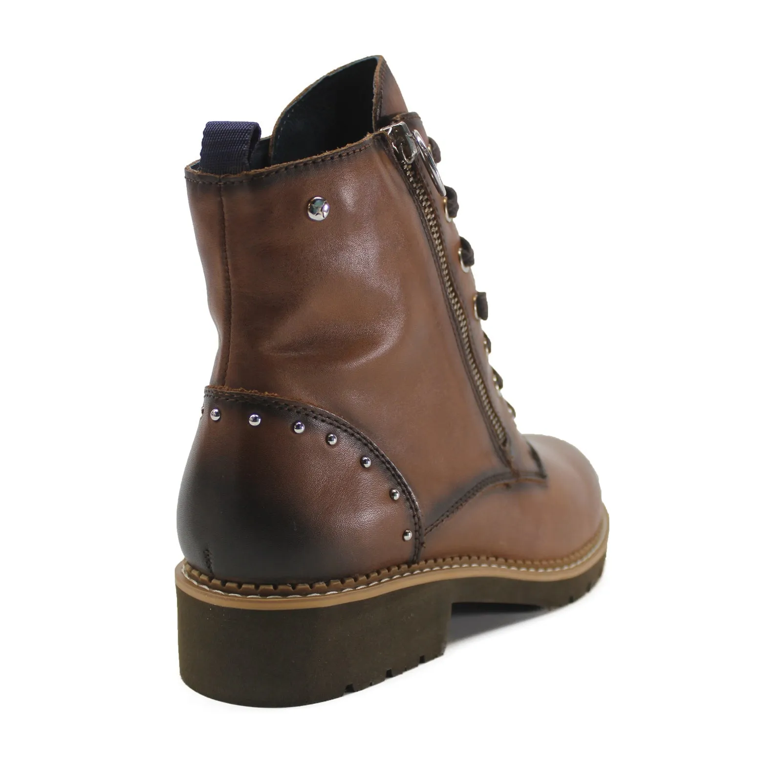 Vicar Calfskin Leather Women's Ankle Boots