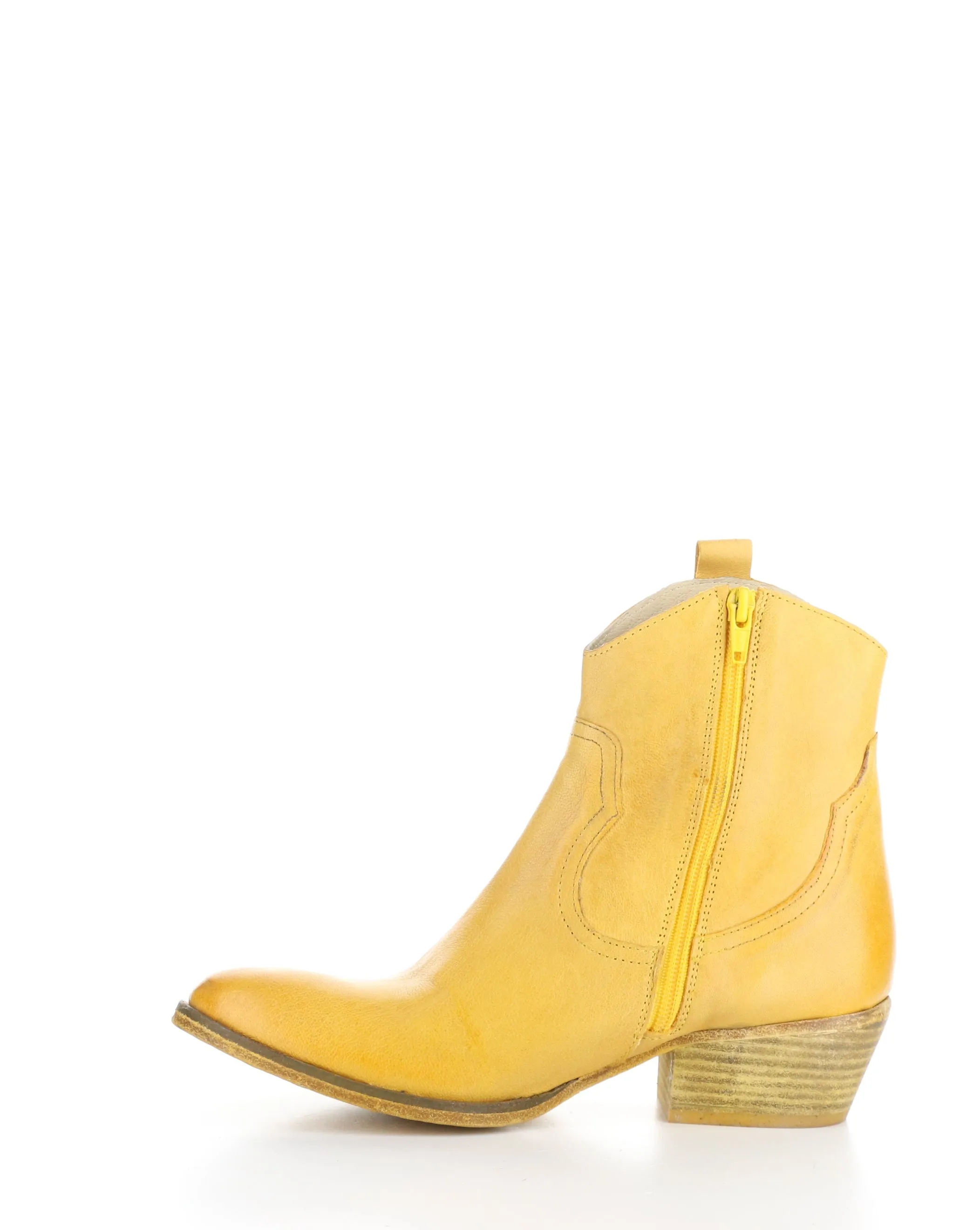 WAMI092FLY 002 YELLOW Round Toe Boots