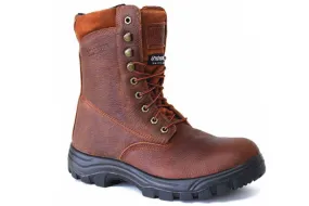 'Work Zone' Men's 8" 200GR EH WP Steel Toe - Brown